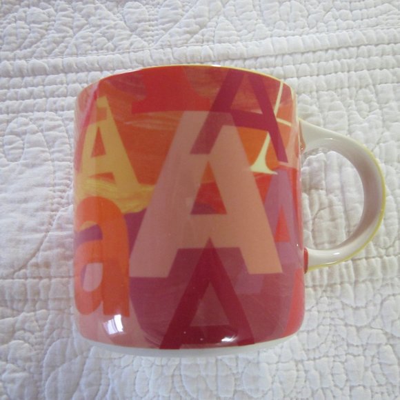 Anthropologie Monogram "A" Coffee/Tea Mug - Picture 1 of 4